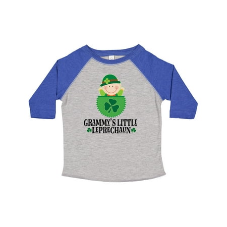 

Inktastic Irish Grammy Little Leprechaun Gift Toddler Boy or Toddler Girl T-Shirt