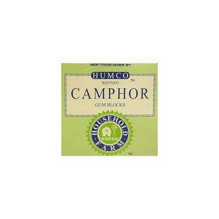 Humco Camphor Gum Block (Synthetic) 1 oz. (Pack of 2)