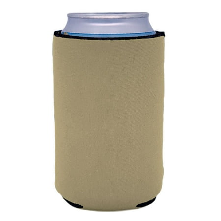 

Blank Neoprene Collapsible Can Coolie (1 Khaki)
