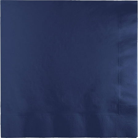 500 Count Bulk Pack Navy Blue Luncheon Napkins 3 ply