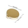 thumbnail image 2 of LRXIYODE 50Pcs Cake Board Round Golden Paper Oil Resistant for Cakes Bakeries, 2 of 7