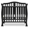 thumbnail image 2 of Dream On Me Naples 4-in-1 Convertible Mini Crib, Black, 2 of 13