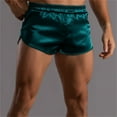 thumbnail image 2 of MuZeFu Sleep Shorts Men Men's Casual Solid Color Pajama Shorts, 2 of 4