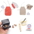 thumbnail image 2 of Accesorios de decoración en miniatura para casa de muñecas, corona de trineo para árbol de Navidad, elfo, Serie de Navidad（23, 2 of 5