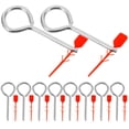 thumbnail image 1 of Dosaele 10pcs Fire Extinguisher Pull Pins Fire Equipment Replacement Pin Lock Pins Fire Extinguisher Accessories, 1 of 5