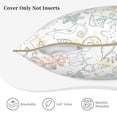 thumbnail image 5 of Haiem Sea Animals Print Velvet Soft Solid Decorative Square Throw Pillow Covers Set with Elegant Piping Christmas Cushion Case for Sofa Bedroom Car-20"x20", 5 of 8