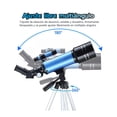 thumbnail image 4 of Telescopio Astronómico Profesional 70/300mm Monocular 150x Azul, 4 of 5