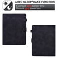 thumbnail image 3 of Universal 7.5-8.5 inch Tablet Case, Multi-Angle Stand Case with Cards Slots Magnetic Buckle Cover for iPad Mini,Kindle,Android,Galaxy Tab & Other 7.5-8.5 inch Tablet,Black, 3 of 5