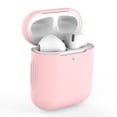 thumbnail image 2 of Silicone Protective Case for AirPods 1/2 Pro, Anti-Drop Shockproof Cover with Non-Slip Bars, Wireless Charging Compatible, 2 of 3