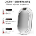 thumbnail image 4 of Portable Mini Hand Warmer 2In1 USB Rechargeable Pocket Power Bank Winter Heater, 4 of 6