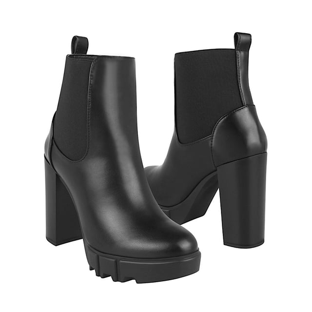 BOTINES DAMA MADISON 618306-1 SIMIPIEL NEGRO MADISON 618306-1
