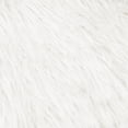 thumbnail image 3 of Unique Bargains Faux Fluffy Zipper Closure Cushion Covers Throw Pillow Covers (2 Count) White 18" x 18", 3 of 6