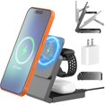 thumbnail image 1 of Cargador Inalámbrico 3 en 1 Gqohrt para iPhone 17-12, Apple Watch y AirPods, 1 of 8