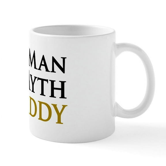 CafePress - The Man The Myth The Daddy Mug - 11 oz Ceramic Mug - Novelty Coffee Tea Cup