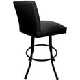 thumbnail image 2 of Swivel Metal Bar Stool Sommerville 30" Seat - Black Vinyl - Black, 2 of 4