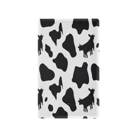 IAUYY Retardant PC Material Unused Outlet Cover Switch Plate Covers Easy DIY Installation with Screws Light Switch Cover Plate The Shape Of A Cow