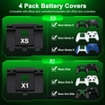 thumbnail image 5 of QQV Rechargeable Controller Battery Pack for Xbox - Play & Charge Kit with USB-C Cable for Xbox Series X/S/One/Elite, 5 of 8