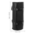 thumbnail image 2 of Hemobllo Black Motorcycle Saddle Bag with Tool Organizer for Fork Handlebar Tail Rack Accessories, 2 of 8