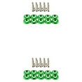 thumbnail image 3 of Baohd Sturdy And Durable Car Screw Bonnet Gaskets Made With Materials Easy To Install Car Modification Gasket Screws Green screw 2Set, 3 of 6
