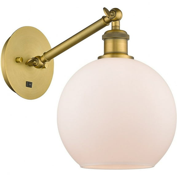 Innovations Lighting - Athens - 1 Light Wall Sconce In Industrial Style-12.38