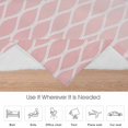 thumbnail image 6 of Abstract Art Flannel Blanket for Bed,Travel and Camping, Classic Pink Line Gradient Decoration Super Soft Cozy Blanket for All Seasons 40"x50", 6 of 7
