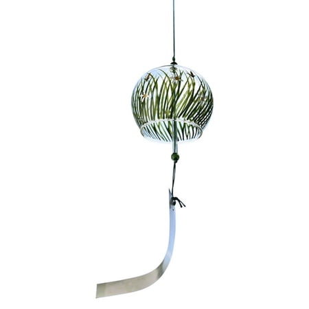 Wind Chime Glass Aeolian Bell Japan Style Garden Door Decor Hanging Ornament