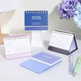 thumbnail image 5 of Mini Desk Calendar 2025-2026 - July 2025 to Dec 2026 Small Desktop Calendar,Mini Standing Flip C-alendar 2026,18 Month Small C-alendar, 4.68x3.71 Little Notepad C-alendar for Home Office School, 5 of 9