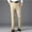 Khaki, variant on Under 10 dollars! Men's Flat Front Suit Pants Stretch Fit Wrinkle-Free Casual Golf Work Dress Pant Business Slacks Comfy Trousers