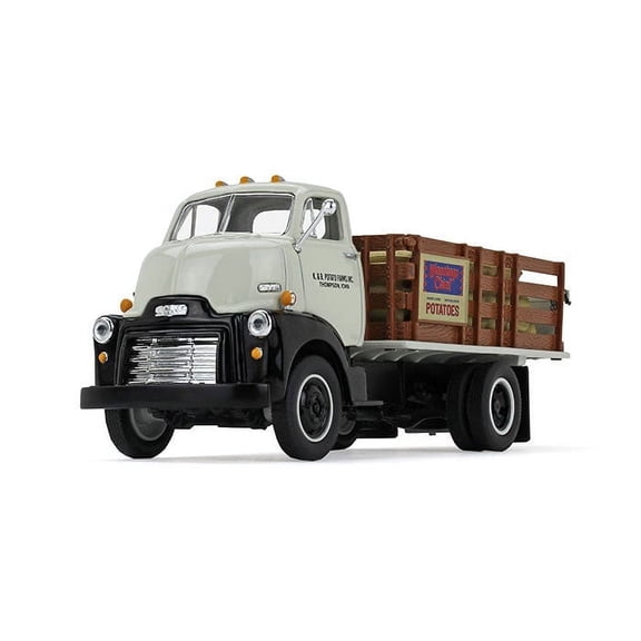 1952 GMC COE Stake Truck with Sack Load K & B Potato Farms Inc. 1/34 Diecast Model by First Gear