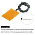 thumbnail image 4 of Uxcell Heater Film Heating Plate 4.2W 5V Polyimide Heat Pad Adhesive PI Heater Element Film 38mmx28mm Heater Strip, 4pcs, 4 of 4