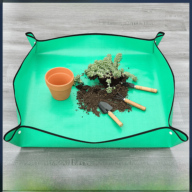 Estera de jardinería impermeable y espesa, estera para cambiar el suelo, plantar flores y herramientas carnosas, estera para cambiar las flores en macetas, suministros para herramientas de