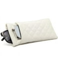 thumbnail image 6 of DizeyBoyo Soft Eyeglass Case, PU Leather Pocket Glasses Cases, Soft Sunglasses Pouch, 2 Pocket Portable Reading Glass Sleeve Slim Travel Slip-In Eyewear Case for Women Men Kids, 6 of 8
