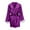 Purple, variant on Babysbule Womens Fall Plus Top Sets Outfit Women's Casual Homewear Long-Sleeve Tops Trousers Turndown Collar Night Pajamas Suits