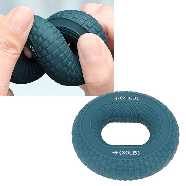 Anillo de agarre de fitness entrenamiento muscular resistente ligero de silicona agarre de mano suave círculo antideslizante para oficina para estudiantes ANGGREK Otros