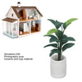thumbnail image 4 of Planta en Maceta para Casa de Muñecas ANGGREK 1:12 Decoración Simulada Arcilla, 4 of 7