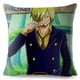 thumbnail image 4 of Fundas de cojín cuadradas con estampado colorido de One Piece de Anime japonés para decoración del hogar, 4 of 5