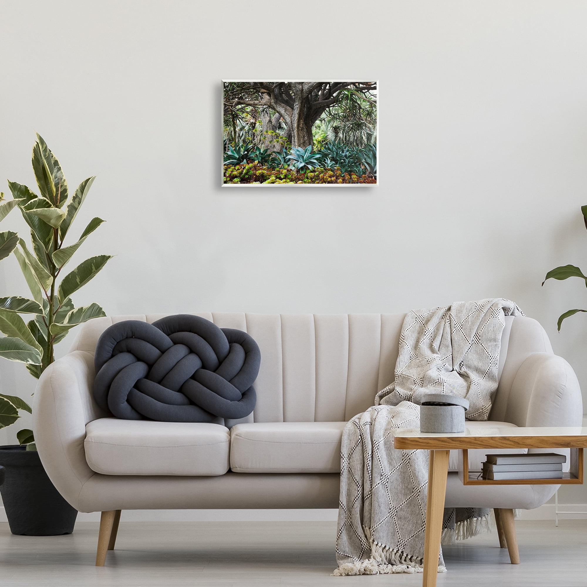 Stupell Industries Lush Tropical Vegetation Landscape & Nature Photography Unframed Art Print Wall Art, 19 x 13