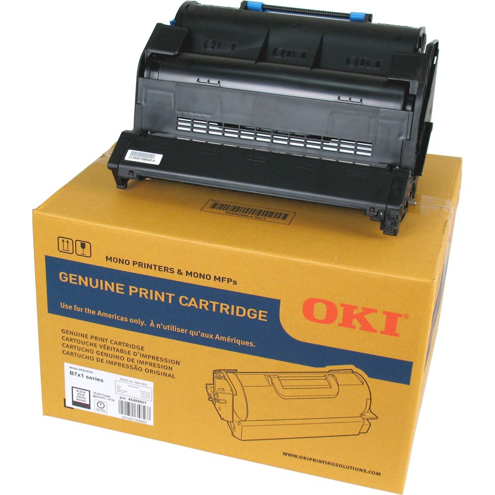 Oki, OKI45488801, Mono/MFP Printers Small Capacity Print Cartridge, 1