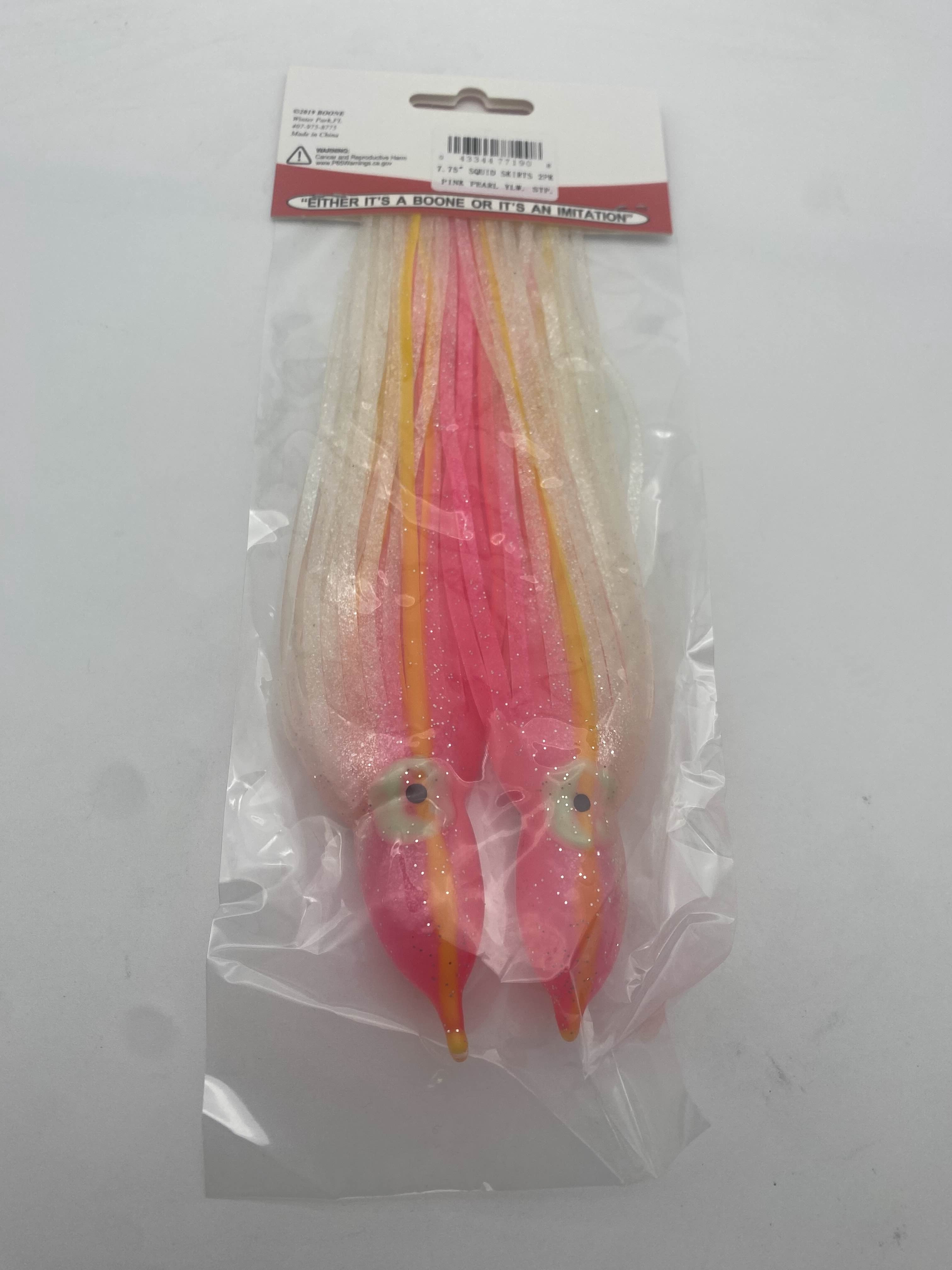 Boone Octopus Skirt 7.75" Fishing Lure (2 Count)