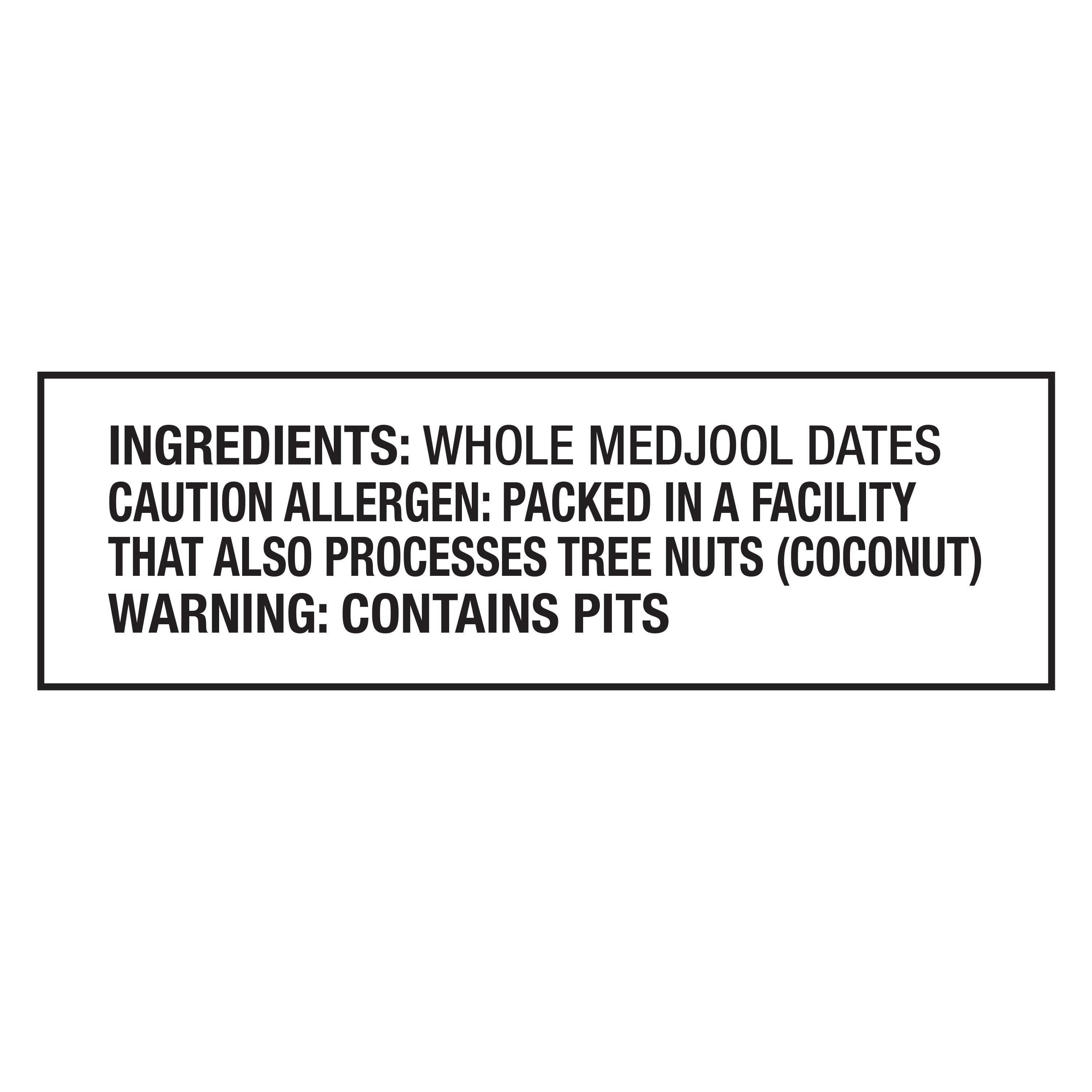 Natural Delights Pitted Medjool Dates 8oz Pouch