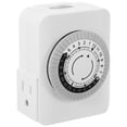 thumbnail image 2 of KAKOWELY outlet with timer Light Timer For Lamps Indoor Outlet With Timer Timer For Electrical Outlet Timer Plug Outlet Timer Plug Electrical Outlet Timer(US Plug), 2 of 5