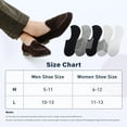 thumbnail image 5 of No Show Socks Men 6/8 Pack Invisible Low Cut Socks Non Slip Short Socks Size 5-11/10-13, 5 of 5