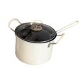thumbnail image 6 of Fancyes Deep Fryer Pot Practical Easy to Clean Deep Fry Pan for Camping Home Outdoor White, 6 of 8