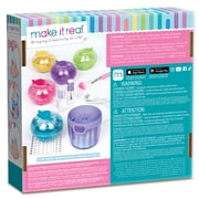 Make It Real: Party Nails Glitter Nail Studio - DIY Nail Kit, Decorate 500 Nails, 5 Mess-Free Glitter Pods, Tweens, Girls & Kids Ages 8+