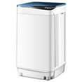 thumbnail image 1 of Costway Full-Automatic Washing Machine 7.7 lbs Washer/Spinner Germicidal UV Light Blue, 1 of 10