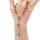 thumbnail image 2 of Rosario Católico Pulsera Perla de Imitación Blanca Cristo Cruz Jesús Nuestra Señora Pulsera Crucifijo Divina Misericordia Regalo MFZFUKR 2034619-2, 2 of 9