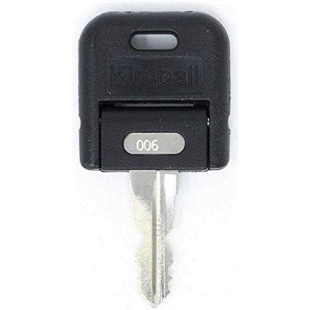2pcs Kimball Office 006 [Double Sided] Replacement Keys: 2 Keys