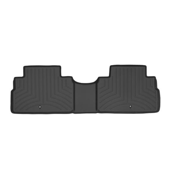 WeatherTech Custom Fit FloorLiners compatible with 2020-2025 Kia Telluride - 2nd Row, Black