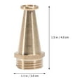 thumbnail image 2 of KALLORY Rugged Copper Jet Nozzle for Powerful Water Pressure Cleaning of Driveways Patios and Gutters, 2 of 8