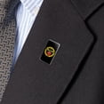 thumbnail image 2 of Bon Jovi You Give Love a Bad Name Metal Rectangle Lapel Hat Pin Tie Tack Pinback, 2 of 4